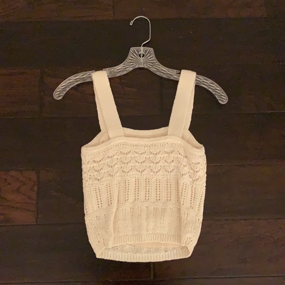 Abercrombie Crocheted Crop Top - Picture 2 of 3
